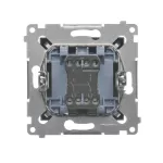 Simon 54 WMDL-020x2x-048 Łącznik dwubiegunowy (moduł) 16AX, 250V~, zaciski śrubowe; antracyt