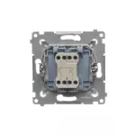 Simon 54 WMDL-040xxx-011 Przycisk roletowy (moduł) 10AX, 250V~, szybkozłącza; biały