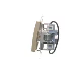 Simon 54 WMDL-040xx1-044 Przycisk roletowy do sterowania roletą z wielu miejsc (moduł) 10AX, 250V~, zaciski śrubowe; złoty mat