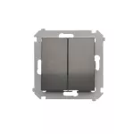 Simon 54 WMDL-040xx1-048 Przycisk roletowy do sterowania roletą z wielu miejsc (moduł) 10AX, 250V~, zaciski śrubowe; antracyt