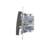 Simon 54 WMDL-090xxx-048 Przycisk „dzwonek” (moduł) 10AX, 250V~, szybkozłącza; antracyt