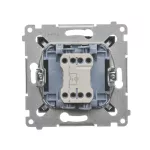 Simon 54 WMDL-081xxx-048 Przycisk „światło” z podświetleniem LED (moduł) 10AX, 250V~, szybkozłącza; antracyt