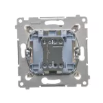 Simon 54 WMDL-0P0x2x-041 Przycisk pojedynczy zwierny bez piktogramu (moduł) 16AX, 250V~, zaciski śrubowe; kremowy