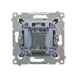 Simon 54 WMDL-0P0x2x-048 Przycisk pojedynczy zwierny bez piktogramu (moduł) 16AX, 250V~, zaciski śrubowe; antracyt