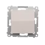 Simon 54 WMDL-0PR3xx-011 Przycisk pojedynczy rozwierny bez piktogramu (moduł) 10AX, 250V~, szybkozłącza; biały