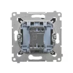 Simon 54 WMDL-011xP2-048 Przycisk pojedynczy zwierny z podświetleniem LED bez piktogramu (moduł) 16AX, 250V~, zaciski śrubowe; antracyt