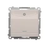 Simon 54 WMDL-0H1xx1-011 Łącznik hotelowy z podświetleniem (moduł); biały Tylko do ramek S54 PREMIUM. Wymagane jest zastosowanie przekaźnika/stycznika