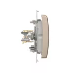 Simon 54 WMDL-0H1xx1-044 Łącznik hotelowy z podświetleniem (moduł); złoty mat Tylko do ramek S54 PREMIUM. Wymagane jest zastosowanie przekaźnika/stycznika