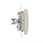 Simon 54 WMDL-0H1xx2-011 Łącznik hotelowy podwójny z podświetleniem (moduł); biały Tylko do ramek S54 PREMIUM. Wymagane jest zastosowanie przekaźnika/stycznika