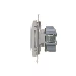 Simon 54 WMDW-00111x-011 Gniazdo wtyczkowe z uziemieniem i przesłonami (moduł) 16A, 250V~, zaciski śrubowe; biały