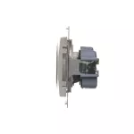 Simon 54 WMDW-0011Sx-011 Gniazdo wtyczkowe z uziemieniem i przesłonami (moduł) 16A, 250V~, szybkozłącza; biały