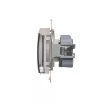 Simon 54 WMDW-53121x-011 Gniazdo wtyczkowe do wersji IP44 bez uszczelki (moduł) 16A, 250V~, zaciski śrubowe, klapka transparentna; biały Wymagana uszczelka ramki