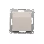 Simon 54 WMDW-50121x-011 Gniazdo wtyczkowe do wersji IP44 bez uszczelki (moduł) 16A, 250V~, zaciski śrubowe; biały Wymagana uszczelka ramki