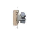 Simon 54 WMDW-50121x-041 Gniazdo wtyczkowe do wersji IP44 bez uszczelki (moduł) 16A, 250V~, zaciski śrubowe; kremowy Wymagana uszczelka ramki