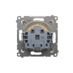 Simon 54 WMDW-03111x-041 Gniazdo Schuko z przesłonami (moduł) 16A, 250V~, zaciski śrubowe; kremowy