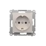 Simon 54 WMDW-0311Sx-011 Gniazdo Schuko z przesłonami (moduł) 16A, 250V~, szybkozłącza; biały