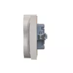 Simon 54 WMDW-12211N-011 Gniazdo Schuko z przesłonami podwójne 16A, 250V~, zaciski śrubowe; biały