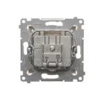 Simon 54 WMDA-03019z-041 Gniazdo antenowe satelitarne podwójne SAT-SAT-RTV (moduł); kremowy