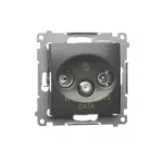 Simon 54 WMDA-06xxxx-048 Gniazdo R-TV-DATA (moduł); antracyt