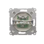 Simon 54 WMDA-01000x-044 Gniazdo antenowe TV pojedyncze (moduł). Do instalacji indywidualnych; złoty mat