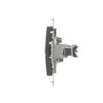 Simon 54 WMDA-01000x-048 Gniazdo antenowe TV pojedyncze (moduł). Do instalacji indywidualnych; antracyt