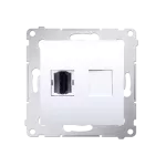 Simon 54 WMDH-0XXXX1-011 Gniazdo HDMI (moduł); biały