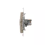 Simon 54 WMDH-0XXXX2-044 Gniazdo HDMI podwójne (moduł); złoty mat