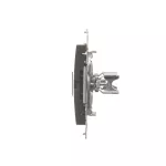 Simon 54 WMDK-P2xxxx-048 Pokrywa gniazd teleinformatycznych na Keystone płaska podwójna (moduł); antracyt