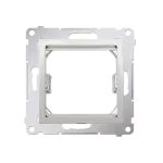 Simon 54 WMDZ-74x3xx-041 Adapter (przejściówka) na osprzęt standardu 45 × 45 mm; kremowy Do gniazd teleinformatycznych Simon Connect