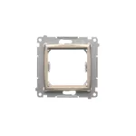 Simon 54 WMDZ-74x3xx-044 Adapter (przejściówka) na osprzęt standardu 45 × 45 mm; złoty mat Do gniazd teleinformatycznych Simon Connect