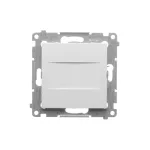 Simon 54 WMDZ-611xx1-011 Zaślepka ramki (moduł). Mocowanie za pomocą łapek lub wkrętów; biały