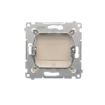 Simon 54 WMDZ-611xx1-041 Zaślepka ramki (moduł). Mocowanie za pomocą łapek lub wkrętów; kremowy