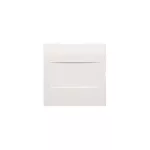 Simon 54 WMDZ-611xxx-011 Zaślepka ramki bez mostka - mocowanie tylko na zatrzask do ramki. Do modułów wewnętrznych w ramkach wielokrotnych; biały