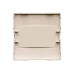 Simon 54 WMDZ-611xxx-041 Zaślepka ramki bez mostka - mocowanie tylko na zatrzask do ramki. Do modułów wewnętrznych w ramkach wielokrotnych; kremowy