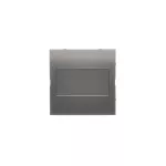 Simon 54 WMDZ-611xxx-048 Zaślepka ramki bez mostka - mocowanie tylko na zatrzask do ramki. Do modułów wewnętrznych w ramkach wielokrotnych; antracyt