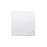 Simon 54 WMDL-K1xxKx-011 Klawisz pojedynczy z piktogramem klucza do łączników/przycisków; biały