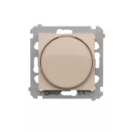 Simon 54 WMDS-004x0x-041 Ściemniacz naciskowo-obrotowy (moduł) 20–500 W; kremowy