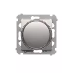 Simon 54 WMDR-010x0x-043 Regulator 1–10 V (moduł). Do załączania i regulacji źródeł światła z zasilaczami sterowanymi napięciem 1–10 V; srebrny mat