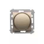 Simon 54 WMDR-010x0x-044 Regulator 1–10 V (moduł). Do załączania i regulacji źródeł światła z zasilaczami sterowanymi napięciem 1–10 V; złoty mat