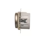 Simon 54 WMDR-010x0x-044 Regulator 1–10 V (moduł). Do załączania i regulacji źródeł światła z zasilaczami sterowanymi napięciem 1–10 V; złoty mat