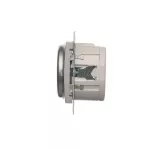 Simon 54 WMDL-001xPx-043 Łącznik zdalnie sterowany z przekaźnikiem (moduł) 8(2) A, 230V~; srebrny mat Wymagana instalacja 3-przewodowa