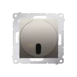 Simon 54 WMDL-001xPx-044 Łącznik zdalnie sterowany z przekaźnikiem (moduł) 8(2) A, 230V~; złoty mat Wymagana instalacja 3-przewodowa