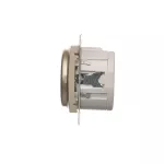 Simon 54 WMDL-001xPx-044 Łącznik zdalnie sterowany z przekaźnikiem (moduł) 8(2) A, 230V~; złoty mat Wymagana instalacja 3-przewodowa