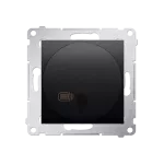 Simon 54 WMDL-001xPx-048 Łącznik zdalnie sterowany z przekaźnikiem (moduł) 8(2) A, 230V~; antracyt Wymagana instalacja 3-przewodowa