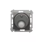 Simon 54 WMDR-001R00-048 Łącznik z czujnikiem ruchu z przekaźnikiem (moduł) 8(2) A, 230V~; antracyt Wymagana instalacja 3-przewodowa