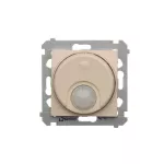 Simon 54 WMDR-020xxP-041 Łącznik z czujnikiem ruchu z przekaźnikiem z zabezpieczeniem (moduł) 8(2)A, 230V~; kremowy Wymagana instalacja 3-przewodowa