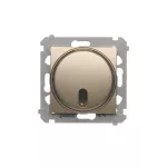 Simon 54 WMDC-008N0T-044 Łącznik z opóźnieniem wyłaczenia (moduł) 20-500 W; złoty mat