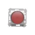 Simon 54 WMDS-020x2x-043 Sygnalizator świetlny LED – światło czerwone (moduł) 230V~; srebrny mat