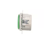 Simon 54 WMDS-020x3x-043 Sygnalizator świetlny LED – światło zielone (moduł) 230V~; srebrny mat
