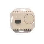 Simon 54 WMDR-02xxxx-041 Regulator temperatury z czujnikiem wewnętrznym (moduł) 16(2) A, 230V~. Montaż na wkręty; kremowy